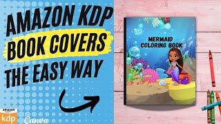 How to Create Book Cover for Amazon KDP, Canva KDP Book Cover Tutorial