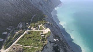 Flying over Anapa. South of Russia