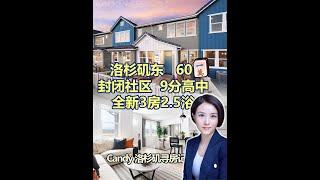 60万入住洛杉矶的封闭社区 适合年轻家庭的全新刚需3房