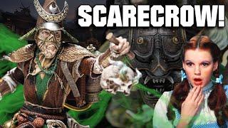 SAMURAI SCARECROW!!! Creepy XM Studios Prototype Statue Review!