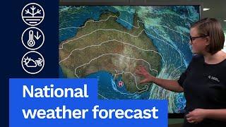 National Weather Forecast: Mostly settled across Australia, with frosty starts in the east