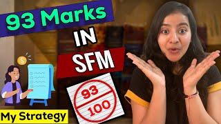 How I scored 93 marks in SFM paper | CA Final | CA Nandini Agrawal