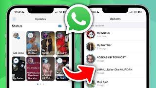 How to Change WhatsApp Status Layout! 2025