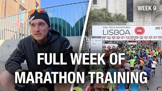 I pulled out of Lisbon Half Marathon... (Paris Marathon Block WEEK 9)