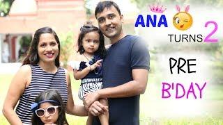 Ana Turns 2 !! Pre-Birthday Preparations Vlog | ShrutiArjunAnand