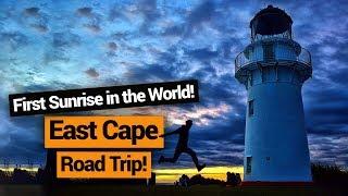  East Cape Road Trip feat. the East Cape Lighthouse Sunrise – New Zealand's Biggest Gap Year