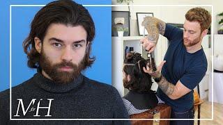 Men's Long Haircut and Hairstyle | How To Cut & Style Long Hair