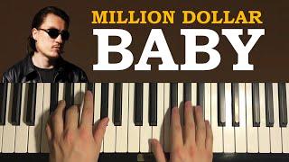 Tommy Richman - Million Dollar Baby (Piano Tutorial Lesson)