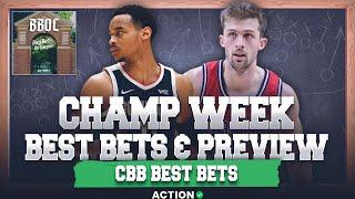 WCC, MVC, SoCon, and CAA Conference Championship Deep Dive | College Basketball Best Bets | BBOC