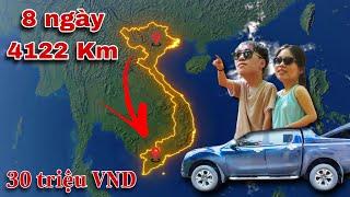 Dương KC | Thử Thách 200 Giờ Đi OTo 4.000 KM Từ Bắc Vào Nam