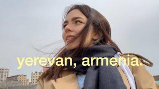 YEREVAN VLOG  first time alone in Armenia, exploring the city, food