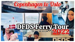 DFDS Ferry Tour! Copenhagen to Oslo. 2022 #denmarkvlog