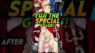 YUJI Became THE SPECIAL GRADE SORCERER !! #anime #jujutsukaisen #shorts