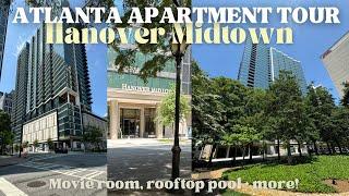 NEW Atlanta luxury apartment tour | Hanover Midtown | Midtown, Atlanta Apartment Tour