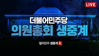 더불어민주당 의원총회 생중계 - 12월 10일