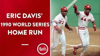 Eric Davis crushes a 2-run homer in Game 1 of the 1990 World Series