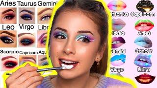 My ZODIAC SIGN Picks My MAKEUP Challenge - PART 2