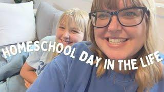 Homeschool DITL | how we homeschool when we don't really feel like it