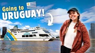 We took a FERRY from Buenos Aires to Montevideo (What to Expect + Impression of Uruguay)