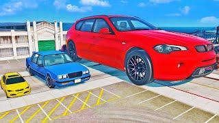 THE BIGGEST CAR vs THE SMALLEST CAR IN THE WORLD in BeamNG.drive