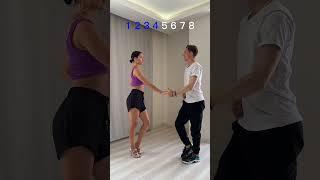 Bachata tutorial № 25 - Sergio & Daria  #bachata #bachatatutorial