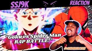 CLAPPING CHEEKS! | SenpaiReacts To @SSJ9K1 "Goku vs Spider Man RAP BATTLE!"