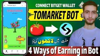 Tomarket Telegram Tap 2 Earn Bot || Tomarket Connect Wallet