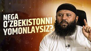 #Yangi | Nega O‘zbekistonni yomonlayverasiz? | Shayx Sodiq Samarqandiy