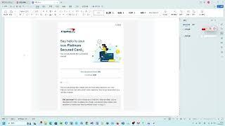 capital one 担保信用卡流程一步步邮件通知扣费/最终卡片发出/经历一个世纪终于快要收到卡了/笑喷了/