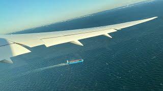 All Nippon Airways Boeing 787-8 Pushback, Taxi and Takeoff from Tokyo Haneda (HND)