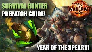 Survival Hunter Prepatch Guide! Talents, Rotation, And More!