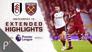 Fulham v. West Ham United | PREMIER LEAGUE HIGHLIGHTS | 12/10/2023 | NBC Sports