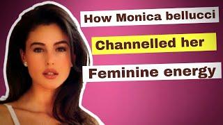 5 Tricks that Monica bellucci use to be desirable |  (feminine energy analysis)