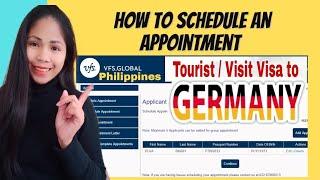 VFS global! How to book an Appointment for German Visa  (Step-by Step tutorial 2023)