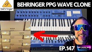 BEHRINGER PPG WAVE CLONE READY TO SHIP!?! | THAT SYNTH SHOW EP.147 #behringer #synthesizer