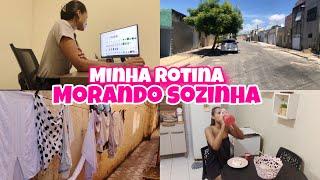 ‍️‍️VOLTEI A TRABALHAR! | Levei a Anitta pra passear | Fiz lanche | Estendi roupas… 