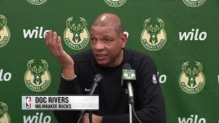 Doc Rivers Responds to Milwaukee Bucks Blowout Loss vs. New York Knicks | Bucks Post-Game Interview