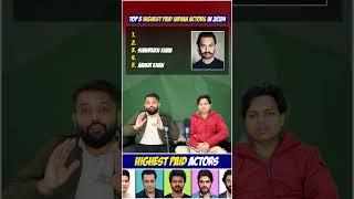 Top 10 Highest Paid Indian Actors of 2024 | Richest Actors of 2024 | Bollywood vs South | Pushpa 2