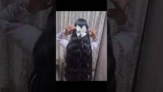 Pigtail butterfly hair bow #diy