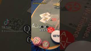 All-In With Pocket Queens vs Ace Queen Suited! Did we knock out the shorter stack?