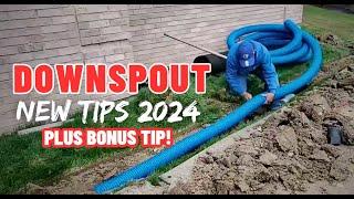 Downspouts for Contractors stay to End Bonus footage