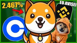 BABY DOGE e DOG GO TO THE MOON - MAIOR SEGREDO PARA GANHAR DINHEIRO - LISTAGEM NA BINANCE E MAIS...