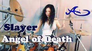 Slayer - Angel of Death drum cover by Ami Kim (#22)