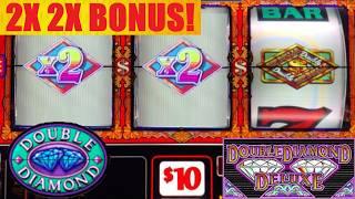 NEW! 5x 3x 2x Sizzling 7 + Double TOP DOLLAR 2x 2x Bonus! Double Diamond Deluxe + Smokin Hot Stuff!