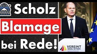 Eklat: Parteipolitik am Tag der Einheit? Scholz beleidigt Wähler übel und unterstellt Faulheit!