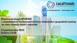 Wspólna strategia NFOŚiGW z WFOŚiGW na rzecz rozwoju miast i regionów