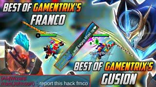 BEST OF FRANCO & GUSION by GamEnTrix ft. @WolfXotic  | MLBB