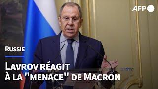 Les propos de Macron sur la dissuasion nucléaire sont "une menace" pour la Russie (Lavrov) | AFP