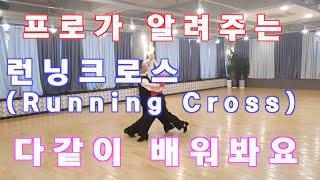 프로가 알려주는 왈츠 런닝크로스  ( Running Cross )/ Ballroom Dance Waltz / 댄스튜브 ep 26