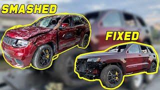 Fixing Goonzquads Smashed TrackHawk In 22 Minutes